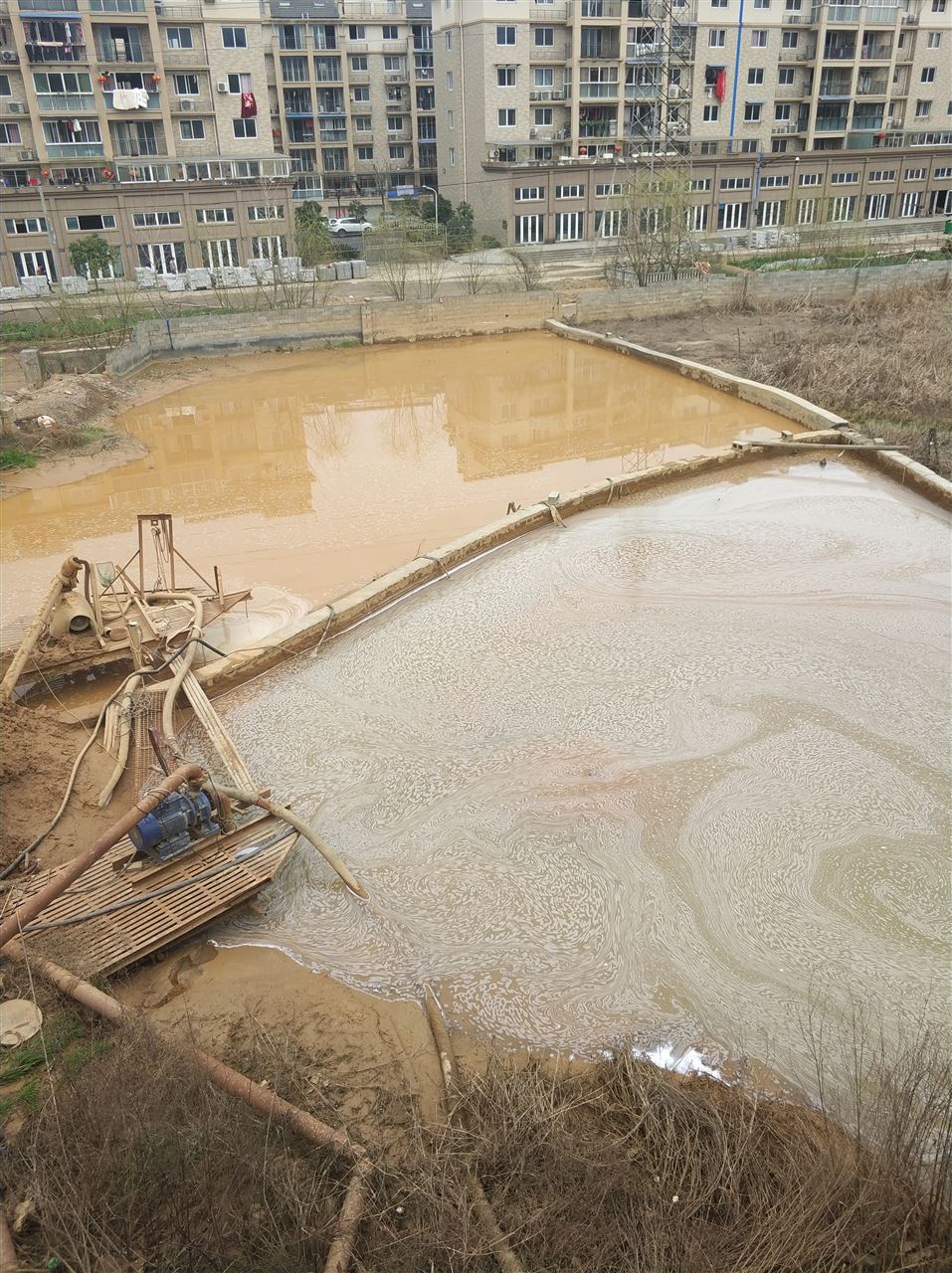 寻乌沉淀池淤泥清理-厂区废水池淤泥清淤